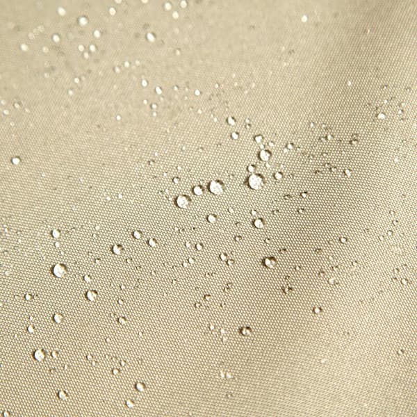 Valmis verho 155x200 Puutarha vaalea beige puutarhaan, vedenpitävä, asennettu Eurofirany-tunneliin