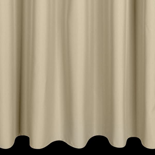 Valmis verho 155x200 Puutarha vaalea beige puutarhaan, vedenpitävä, asennettu Eurofirany-tunneliin