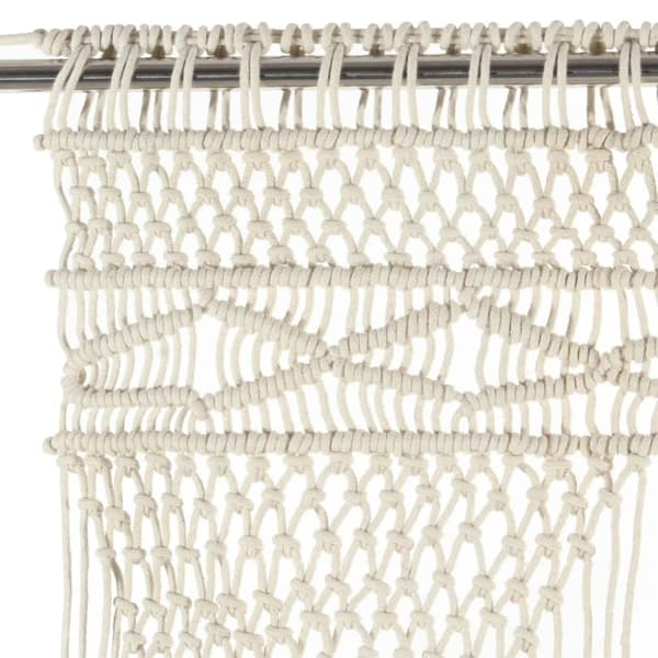 The Living Store macramégardin 140x240 cm bomuld -  Gardiner