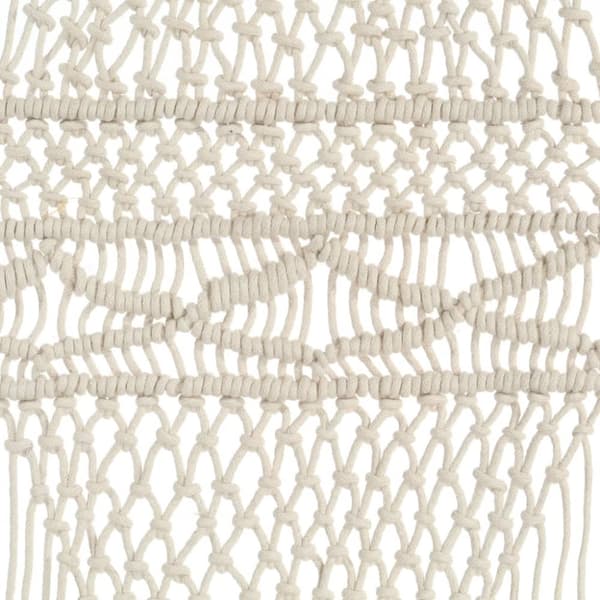 The Living Store macramégardin 140x240 cm bomuld -  Gardiner