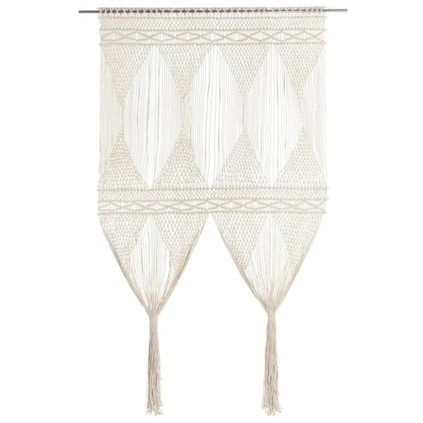 The Living Store macramégardin 140x240 cm bomuld -  Gardiner