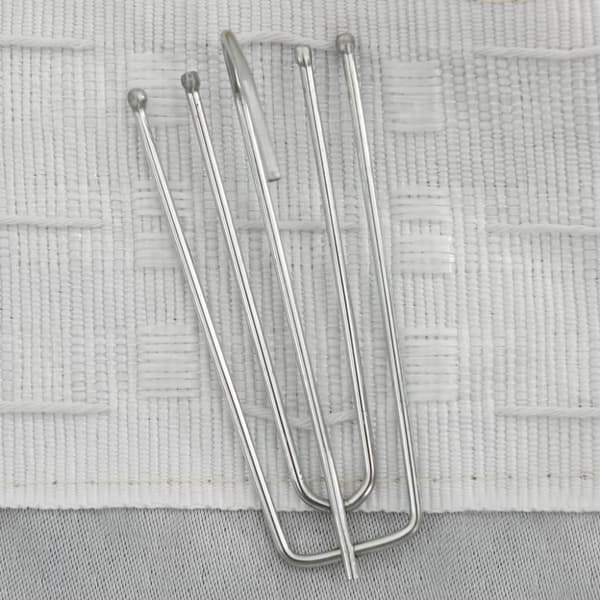 The Living Store Pellavamainen pimennysverho koukuilla beige 290x245 cm -  Verhot