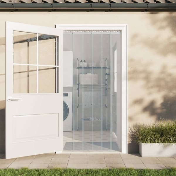 The Living Store Köldridå transparent 300x2,6 mm 10 m PVC -  Gardiner & draperier