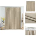 Miniatyrbillede 1 af 6: Gardiner - Living mørklægningsgardin med kroge 290 x 245 cm beige