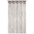 Miniatyrbild 3 av 6: Gardiner & draperier - Living Gardin makramé taupe 140x240 cm bomull