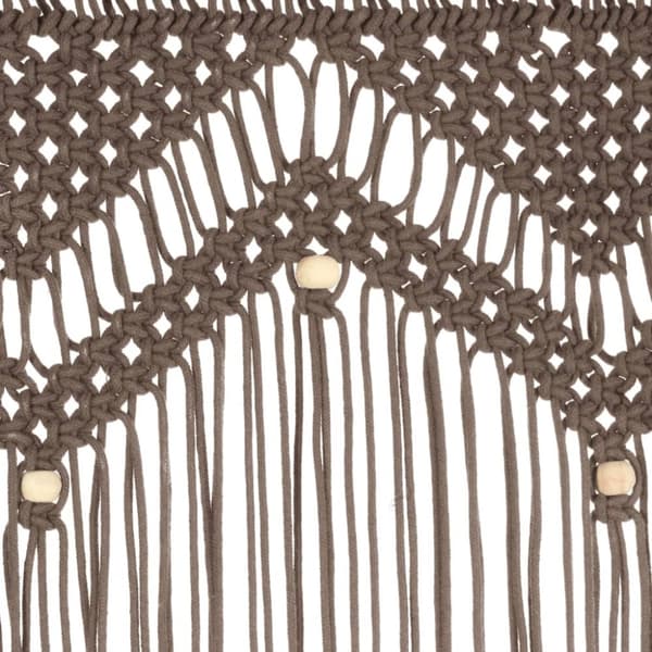 Gardiner & draperier - Living Gardin makramé taupe 140x240 cm bomull
