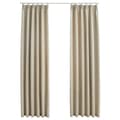 Pikkukuva 3 / 6: Verhot - Living Pimennysverhot koukuilla 2 kpl beige 140x175 cm