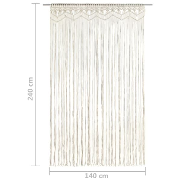 Verhot - Living Macrame verho 140x240 cm puuvilla