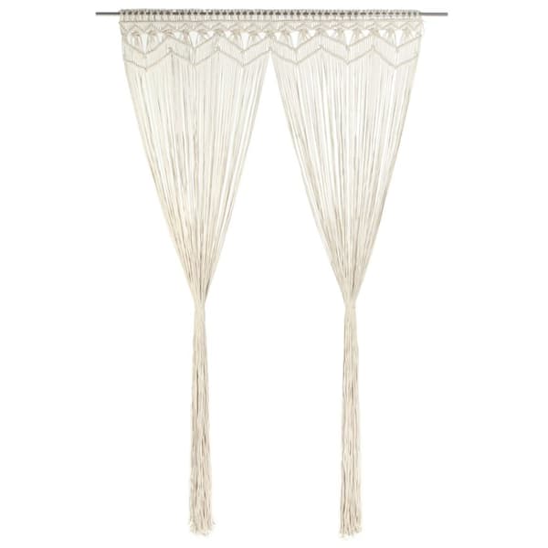 Verhot - Living Macrame verho 140x240 cm puuvilla