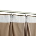 Pikkukuva 5 / 6: Verhot - Living Pimennysverhot koukuilla 2 kpl sametti beige 140x225 cm