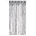 Pikkukuva 3 / 6: Verhot - Living Macrame verho antrasiitti 140x240 cm puuvilla