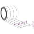 Miniatyrbillede 8 af 8: Gardiner - Living bændelgardin 200 mm x 1,6 mm 50 m PVC transparent
