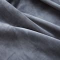 Pikkukuva 5 / 5: Pimennysverhot renkailla 2 kpl sametti antrasiitti 140x245 cm - Verho - Verhot - Home & Living