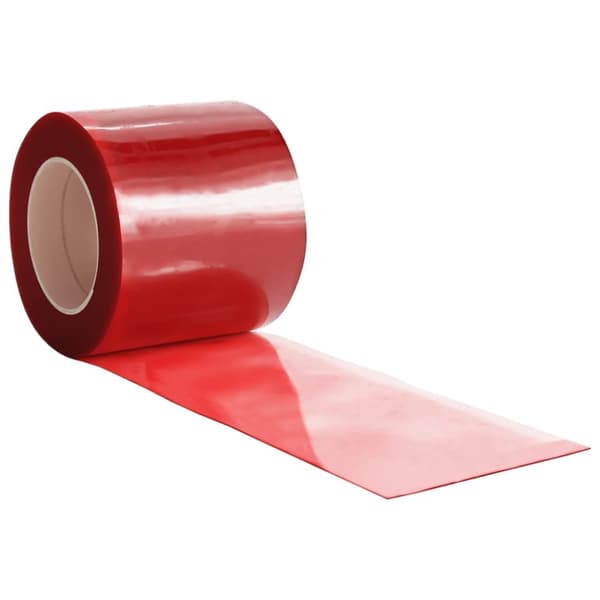 Köldridå röd 200x1,6 mm 50 m PVC - Dörrgardin - Dörrgardiner - Home & Living
