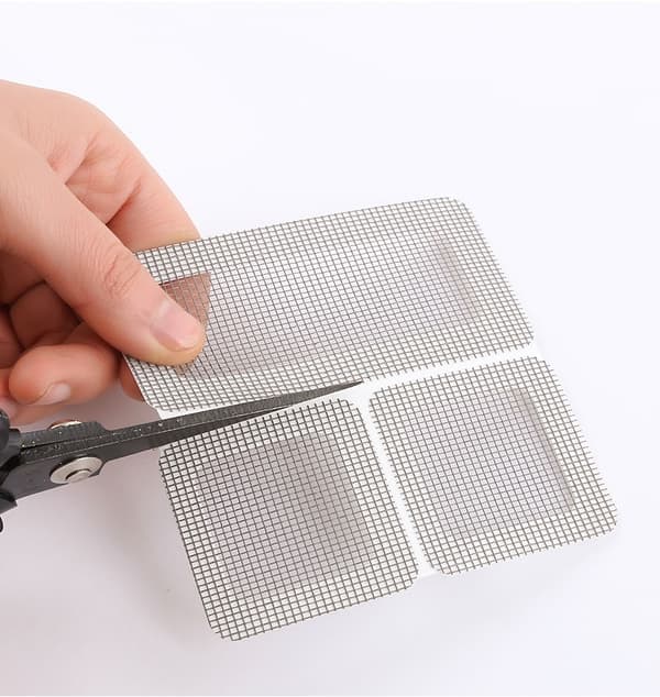 INF Reparationssats för Fönsterskärmlappar för Mesh-skärmfönster 10-Piece
