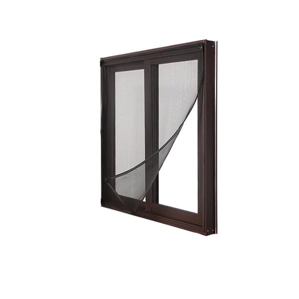 INF Sort glasfiber vinduesskærm med sort ramme (kan tilpasses) M
