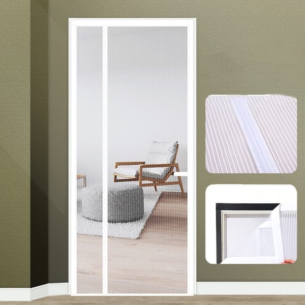 INF Glasfiber magnetisk skærmdørgardin