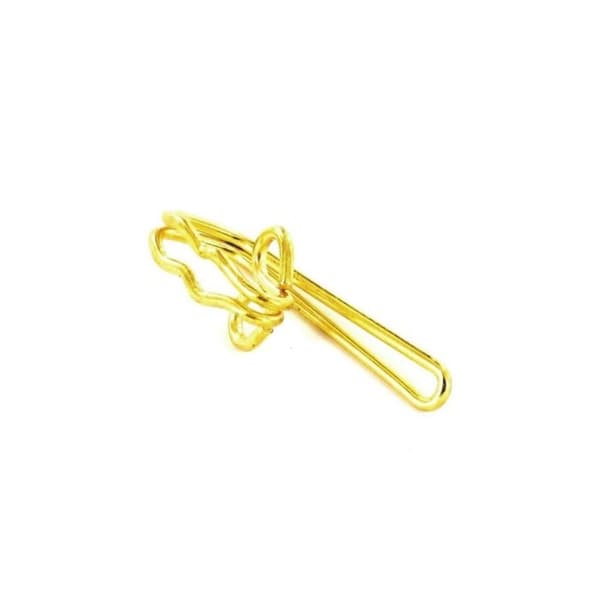 Securit Stålgardinkroge (pakke med 20 stk.) Gold One Size