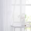 Miniatyrbild 3 av 4: 2ST 140*200 cm Voile Gardin - Dubbla Paneler Tulle Voile Gardin med öljetter Moderna mjuka draperier för heminredning