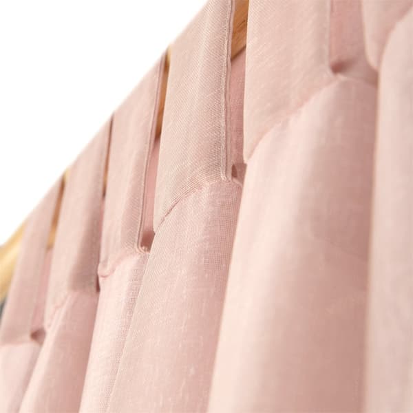 Gardin | ADI | med pomponer pink | 140x250 cm | 851785