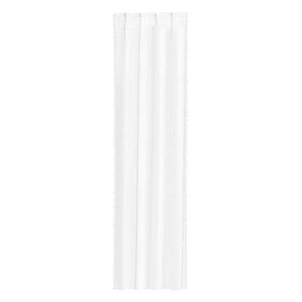Verho | ADI | pompoms valkoinen | 140x250 cm | 985205
