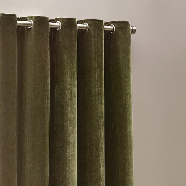Yard Chenille Velvet Eyelet Curtains