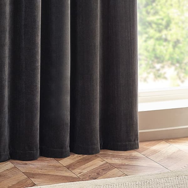 Yard Chenille Velvet Eyelet Curtains