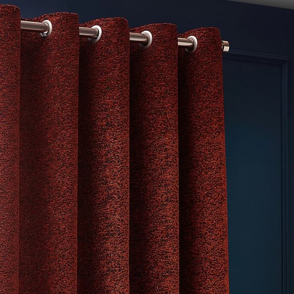 Paoletti New Galaxy Chenille Eyelet Curtains
