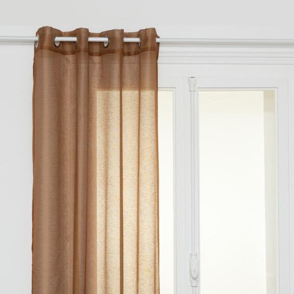 "Moly" avskärmande skir gardin 135 x 240 cm Atmosphera - Camel