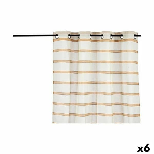 Gardin Ränder Brun 140 x 0,1 x 260 cm (6 antal)