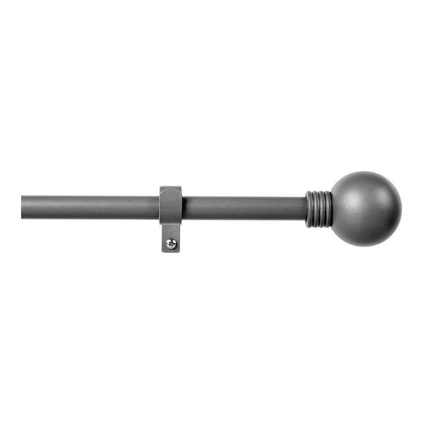 Gardinstolpe Stor Planet Uttrekkbar Mørke Grå (160 cm)