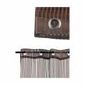 Miniatyrbilde 3 av 3: Gardin 140 x 260 cm Brun (6 enheter)