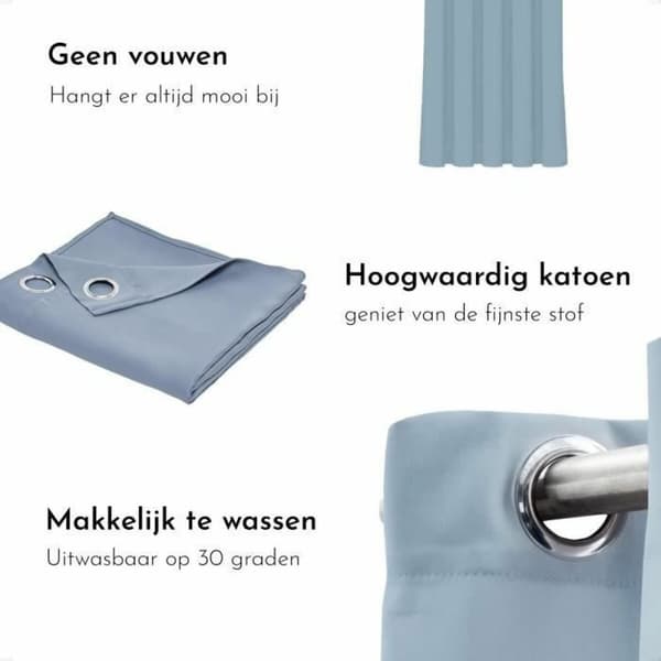 Verho TODAY Essential Denim 140 x 240 cm