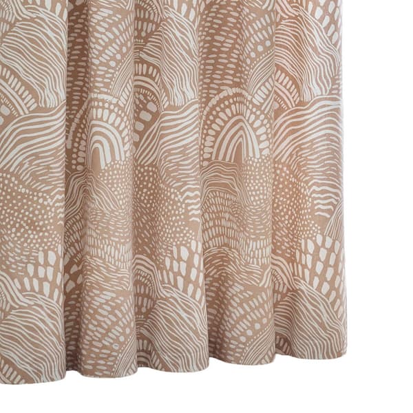 Hoem Nola Abstract Eyelet Curtains (Pack of 2)