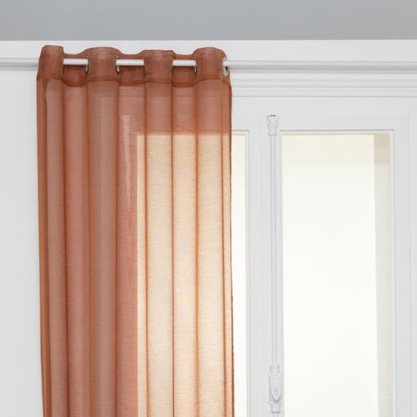 Voilage "Moly" tamiserande 135 x 240 cm Atmosphera