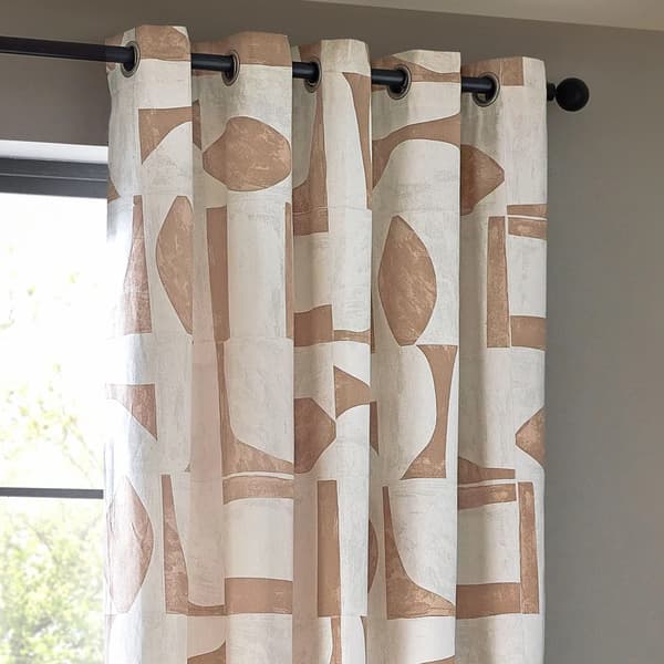 Hoem Carro Abstract Eyelet Curtains