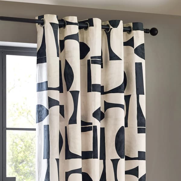 Hoem Carro Abstract Eyelet Curtains