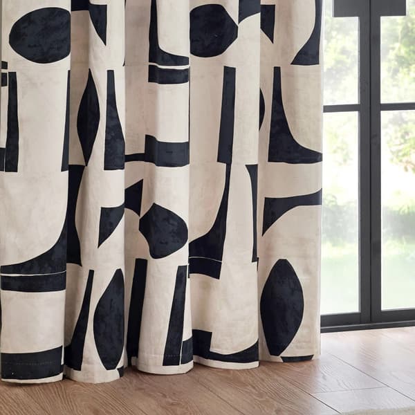 Hoem Carro Abstract Eyelet Curtains