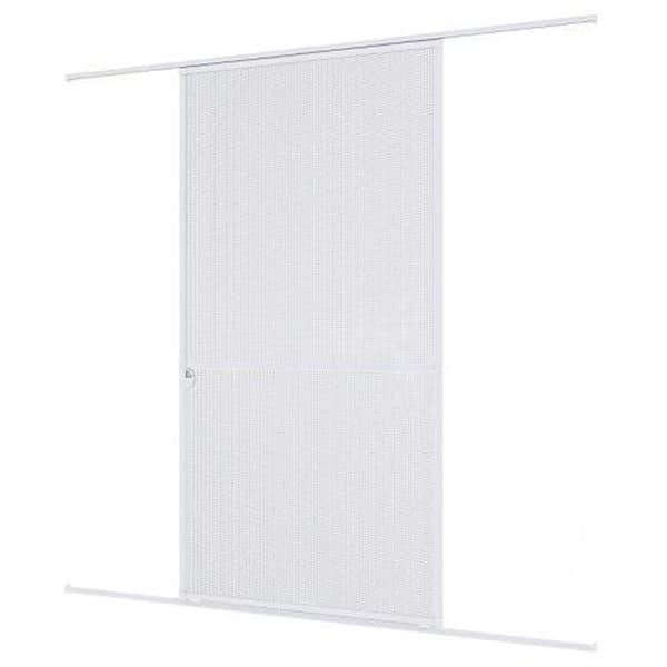 Windhager Skjutdörr för insektsnät, individuellt justerbar, vit, 120 x 240 cm, 03843