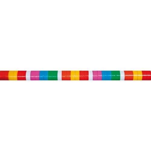 Dörrgardin av polyeten Antillerna - 90x220 cm - flerfärgad