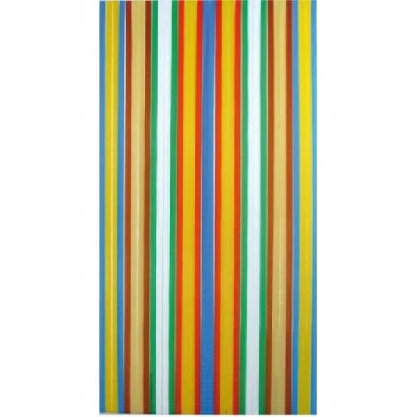 Dörrgardin av polyeten Antillerna - 90x220 cm - flerfärgad