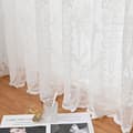 Miniatyrbillede 4 af 11: INF Hvidt Voile Gardin til Stue & Balkon 0