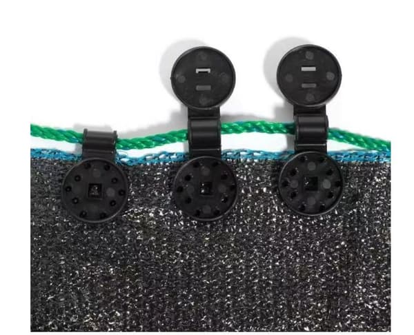 Sun Shade Net Clips, Black Heavy Duty Canopy Clips (50-pack) 0