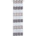 Miniatyrbild 1 av 3: The Home of Fashion Hemmode Grommet Gardin, tyg, sten, 245 x 140 cm - 051777-0560
