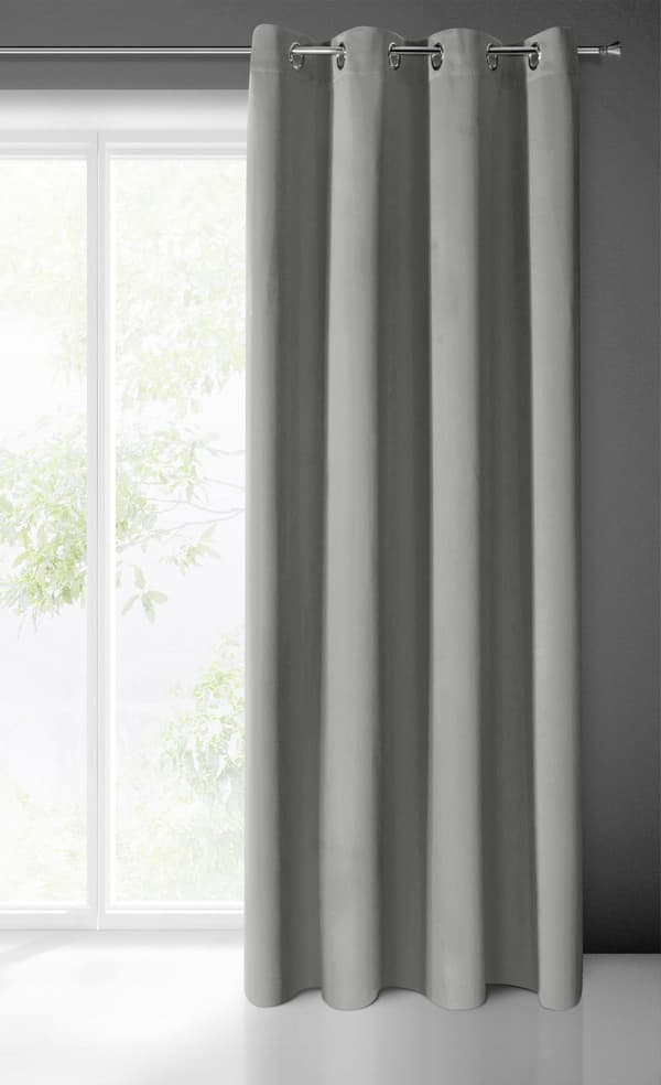 FÄRDIG GARDIN LOGAN 135 X 250 CM GRÅ