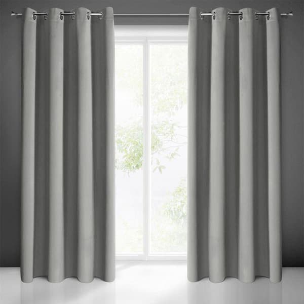 FÄRDIG GARDIN LOGAN 135 X 250 CM GRÅ