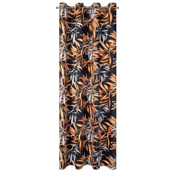 KLARGAVET GARDIN ZOJA 140 X 250 CM SORT