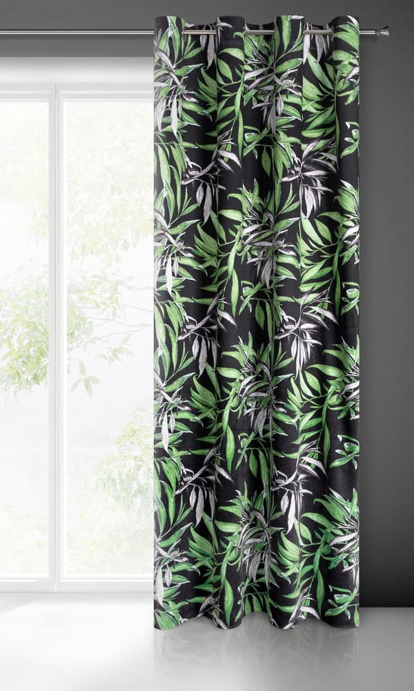 FÄRDIG GARDIN ZOJA 140 X 250 CM SVART