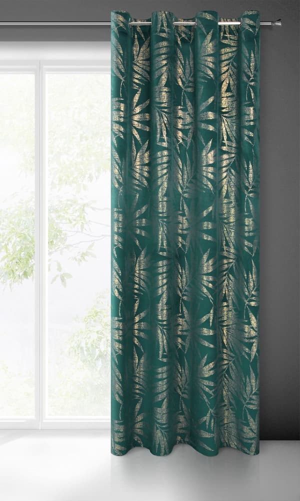 KLARGAVET GARDIN ELENA 140 X 250 CM TURKIS