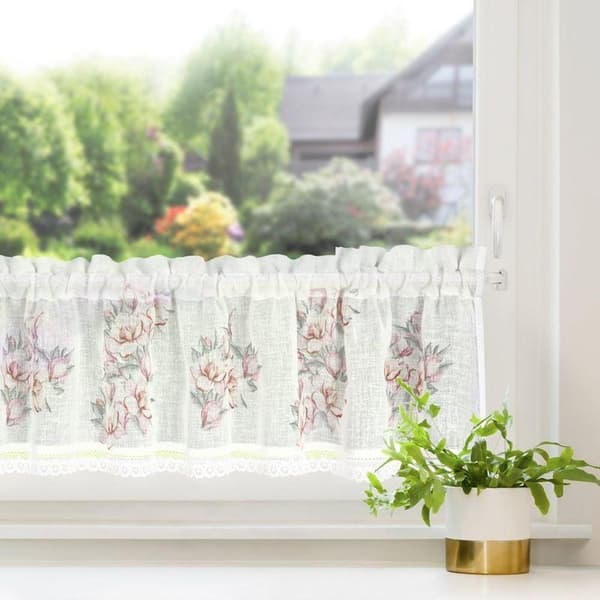 KLARGAVET GARDIN SUZY 150 X 30 CM HVID